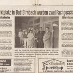 Immobilien Hallabrin - 1989 Eröffnung Büro Bad Birnbach