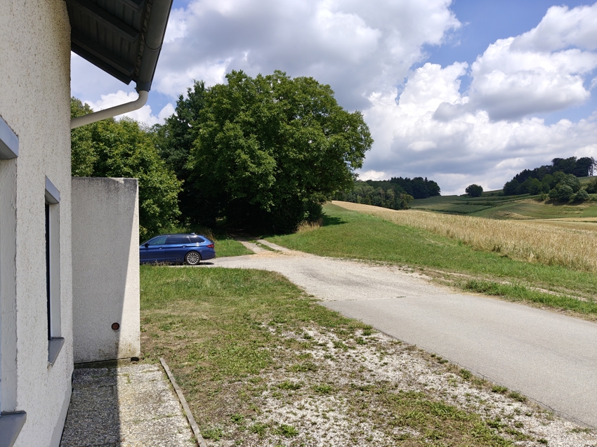 die Natur vor der Tür
