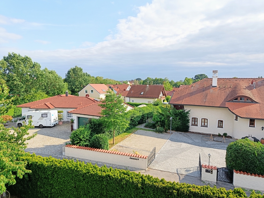 Blick vom 2. Balkon- Süden
