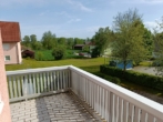 Blick vom Balkon