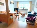 Wohnen/Essen - möblierte 2-Zimmer-Wohnung mit Kfz-Stellplatz in Bad Füssing/Würding zu vermieten