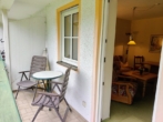 Balkon - möblierte 2-Zimmer-Wohnung mit Kfz-Stellplatz im Herzen von Bad Birnbach