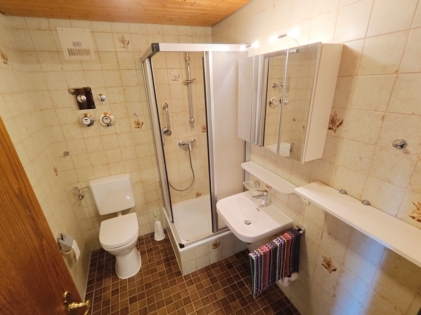 Badezimmer mit Dusche