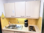 Küche - Kurzone 1 1-Zimmer-Appartement in zentraler Lage am Freizeitpark.