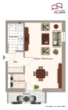 Grundriss - Gemütliches Appartement mit Garage im Kurort Bad Birnbach