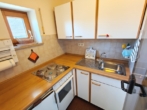 Küche mit Fenster - Gemütliches Appartement mit Garage im Kurort Bad Birnbach