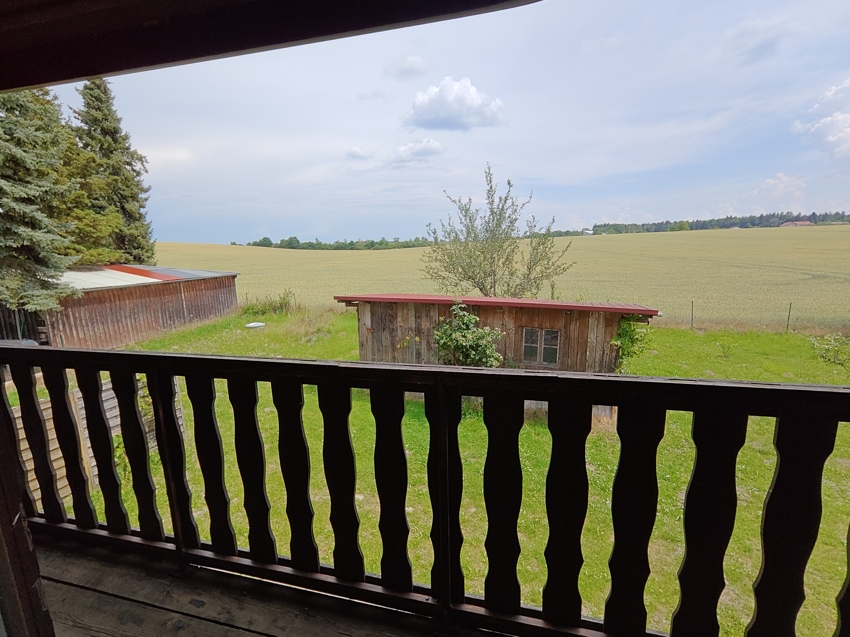 Ausblick vom Balkon