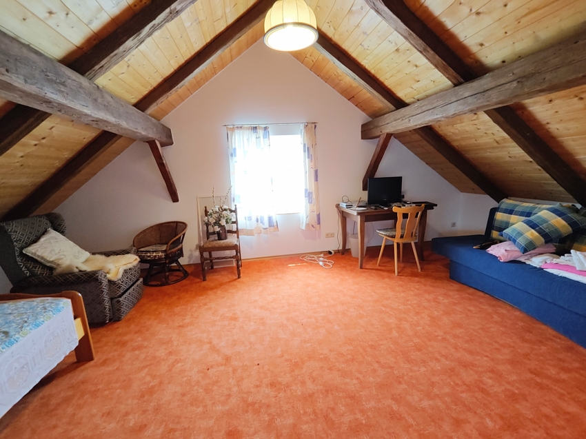 Zimmer im Dachgeschoss