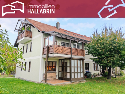 hochwertig ausgestattete 3-Zi.-Eigentumswohnung mit Wintergarten, Terrasse und Tiefgaragenstellplatz, 94137 Bayerbach, Etagenwohnung