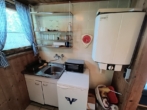 Küche - Freizeitgrundstück mit großer Hütte und 2 Fischweihern in Bad Füssing/ Ortsteil Würding