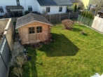 Garten mit Gartenhaus für Gartengeräte - Moderne Architektur, zeitgemäße Ausstattung -Einfamilienhaus mit pflegeleichtem Grundstück u. Garage