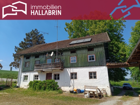 stark sanierungsbedürftiger Vierseithof mit Wohnhaus und 3 Nebengebäuden, 84378 Dietersburg, Resthof