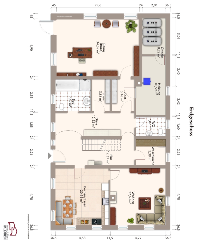 Grundriss EG
