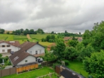 Blick vom Balkon - vermietetes Appartement mit Kfz-Stellplatz im Kurort Bad Birnbach