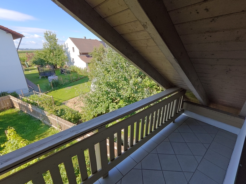Whg.Nr.2: Balkon im DG